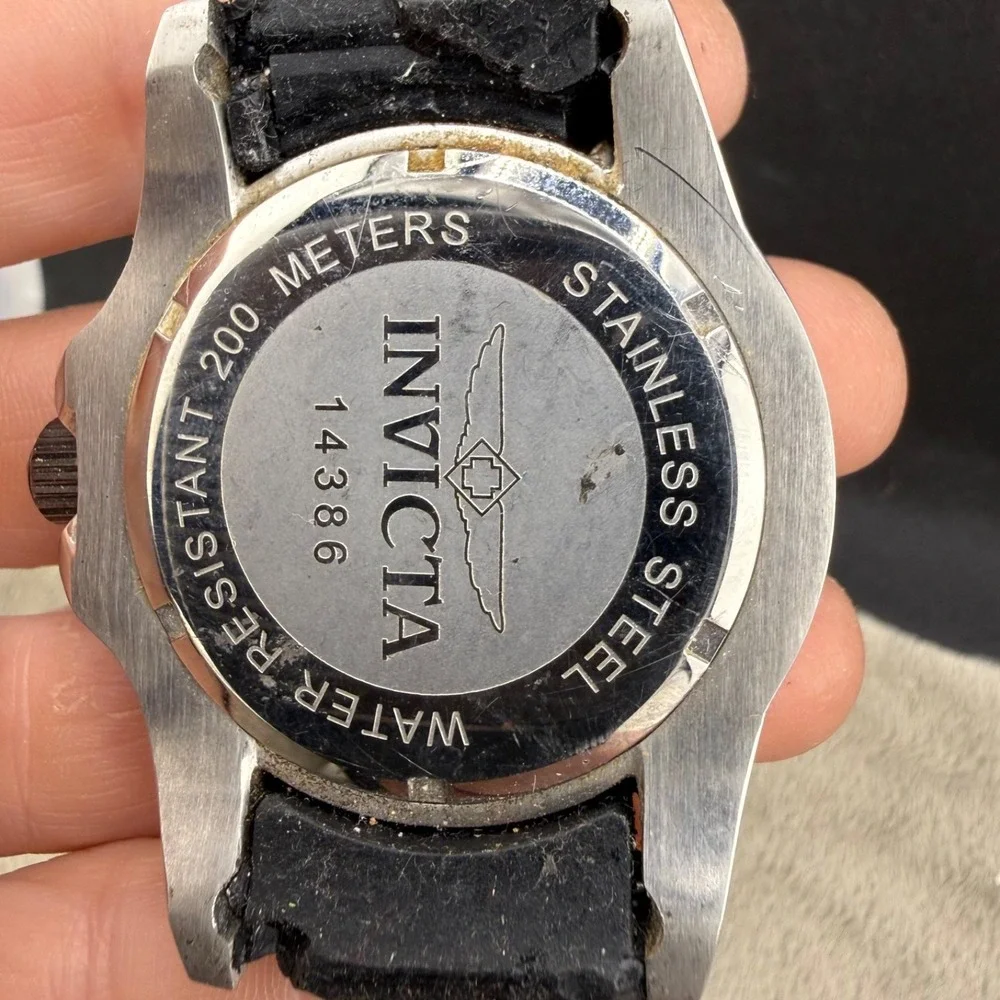 Vintage Invicta Watch Pro Diver‎ No Band READ
